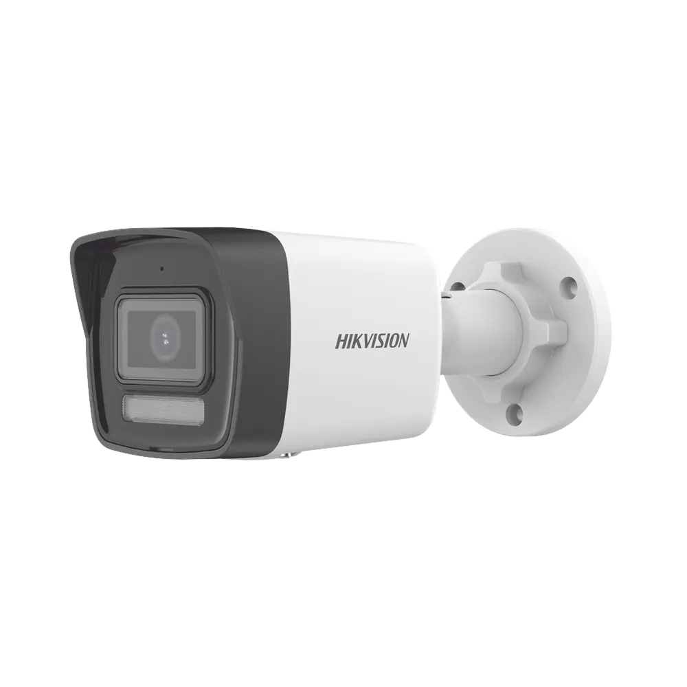 Bala IP 2 Megapixel / Lente 2.8 mm / Dual Light (30 mts IR + 30 mts Luz Blanca) / ACUSENSE Lite / Exterior IP67 / H.265+ / PoE