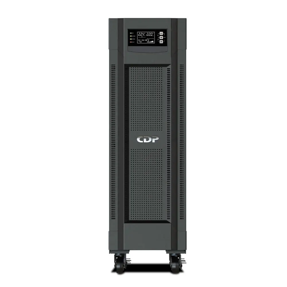 No break CDP UPO22-6 6KVA/6KW PF 1.0 - Online UPS Torre Trafo Aislamiento, LCD CE 220/240 to 208 Vac