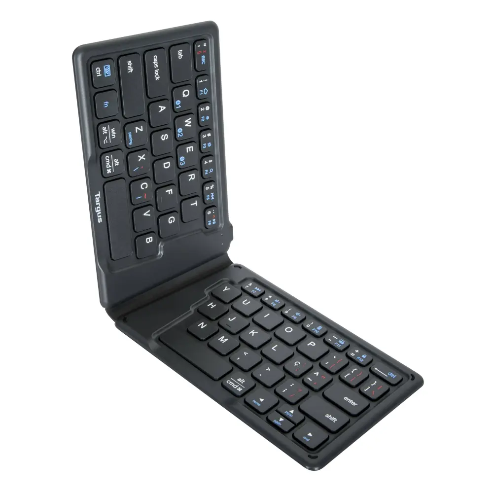 Teclado plegable Inalámbrico Bluetooth - Negro Español AKF003ES