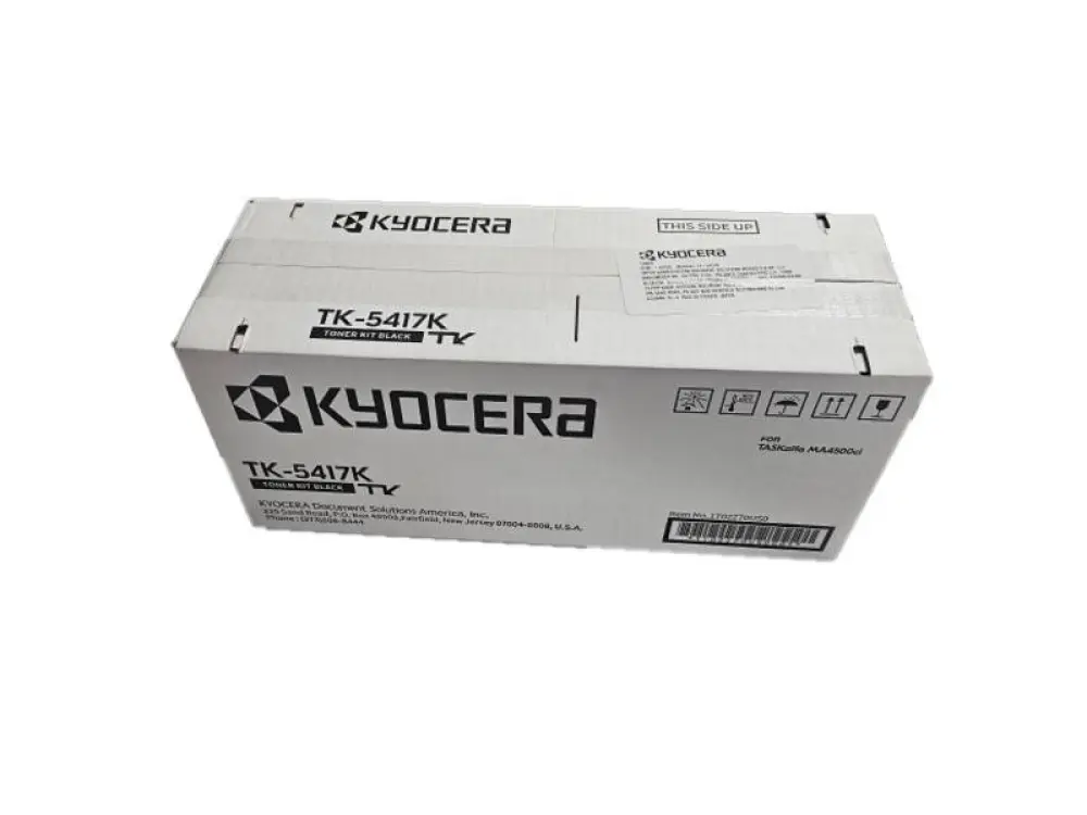 Tóner KYOCERA TK-5417K - Rendimiento aproximado: 20, 000 páginas. *Basado en ISO 19752.Compatible: TASKalfa PA4500ci.