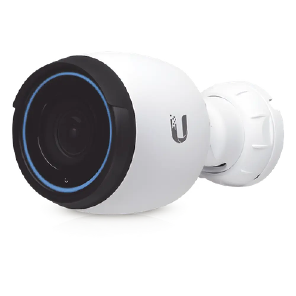 Cámara IP UniFi G4 PRO resolución Ultra HD 4K para interior y exterior IP67 con micrófono y vista nocturna, PoE 802.3af/at