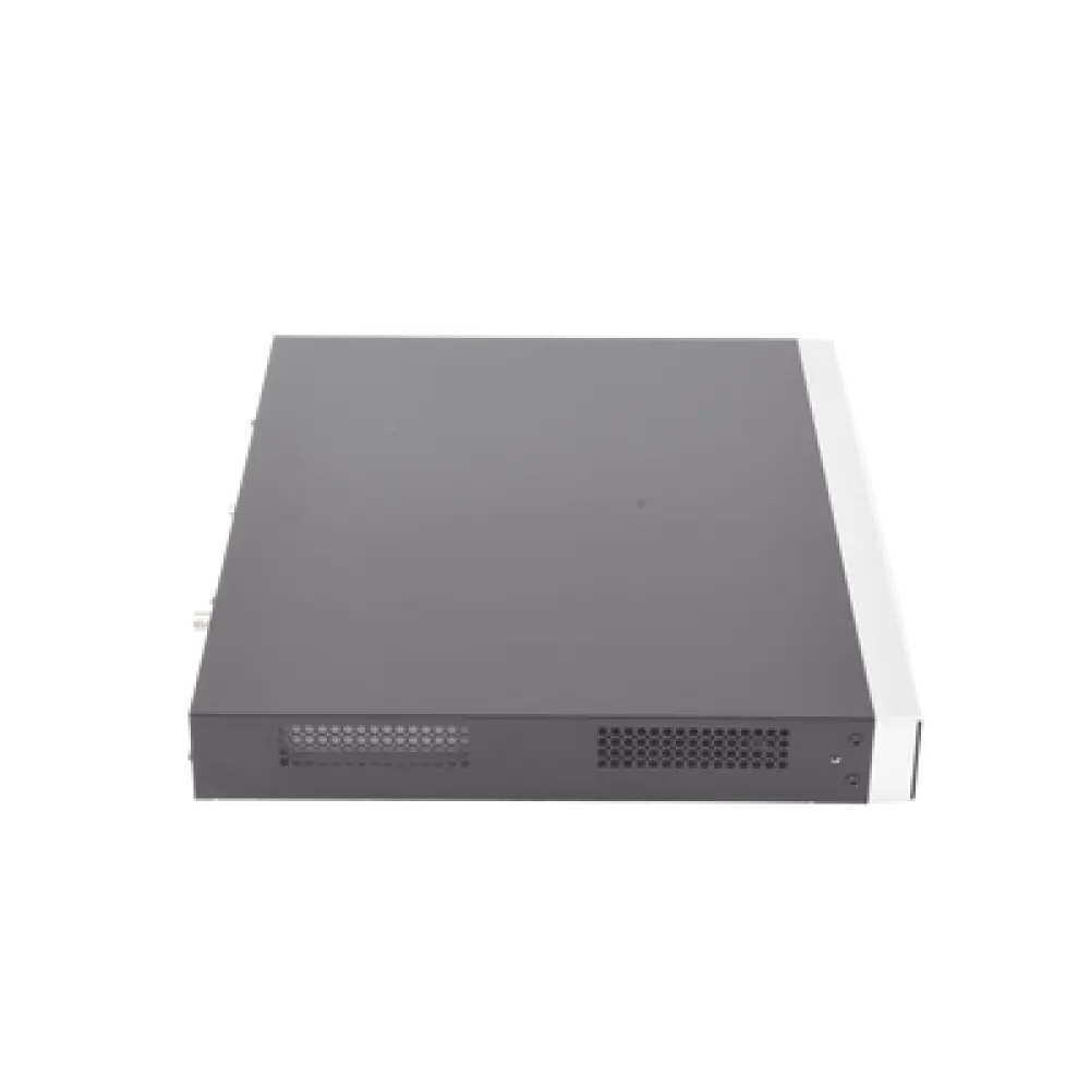 NVR 12 Megapixel (4K) / Reconocimiento Facial / 8 Canales IP / Base de Datos / Hasta 100,000 Fotografías / 8 Puertos PoE+ / 2 Bahías de Disco Duro / Switch PoE 300 mts / Bases de Datos / HDMI en 4K 