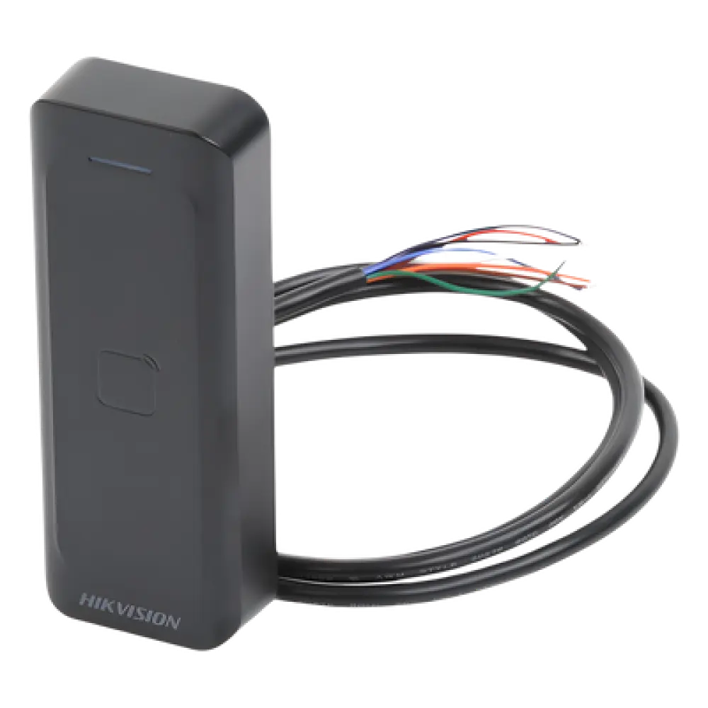 Lector de Tarjetas PROX EM / Exterior IP65 / Wiegand W26/W34 / Perfil Delgado 0.67' / LED y Zumbador / -20°C a 65°C