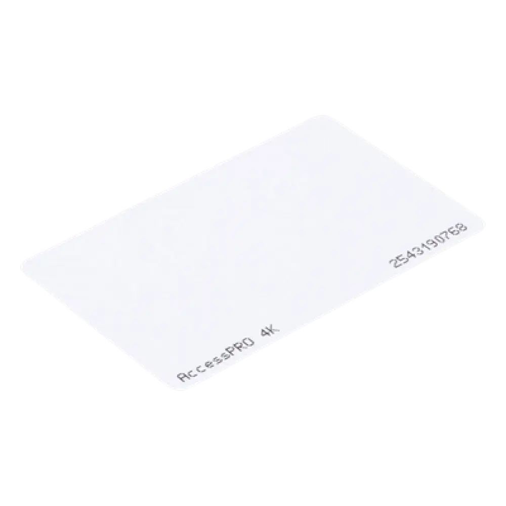 Tarjeta Classic 4K / 4 KB / 13.56 MHz / CSN UID 34 Bits / PVC Imprimible / ISO CR80