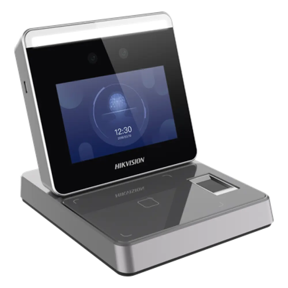 Enrolador IP Biométrico / Pantalla 3.97" HD / Reconocimiento Facial 0.2s / MIFARE EM DESFire FeliCa / TCP/IP / Interior / -10°C a +50°C (14°F a +122°F)