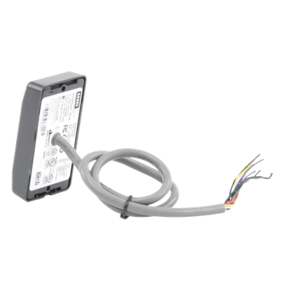 Lector de Proximidad / Wiegand / 125 kHz / IP65 / Alcance 7.6 cm (3 ft) / 5-16 VDC