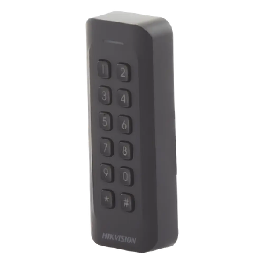 Lector de Tarjetas PROX / EM 125 kHz / Teclado Numérico / Wiegand W26/W34 / IP65 / Perfil Delgado