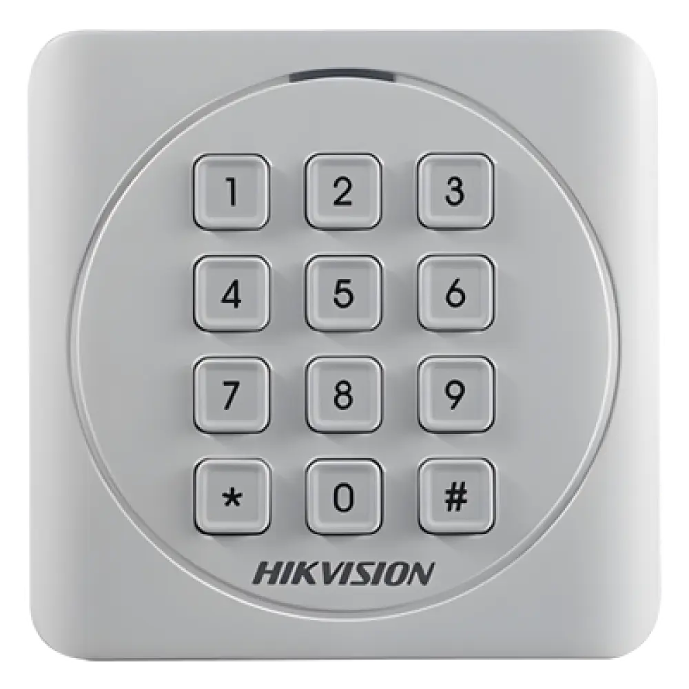 Lector de Control de Acceso / Proximidad EM 125 kHz / Teclado PIN / Wiegand W26/W34 / IP65 / Compacto 87 mm (3.43 in)