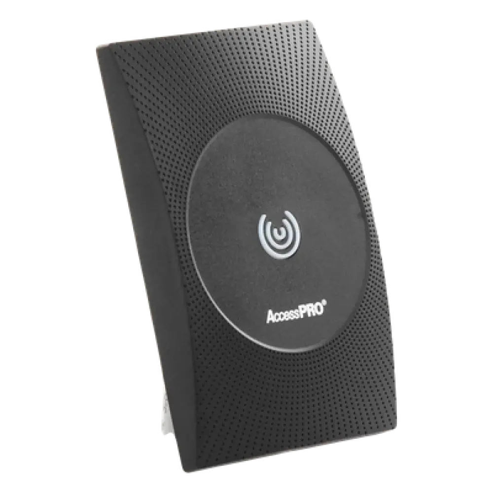 Lector de Proximidad RFID MIFARE / 13.56 MHz / Wiegand 34 Bits / IP65 / ISO14443A / 4.6 x 3 x 0.6 pulgadas / Exterior