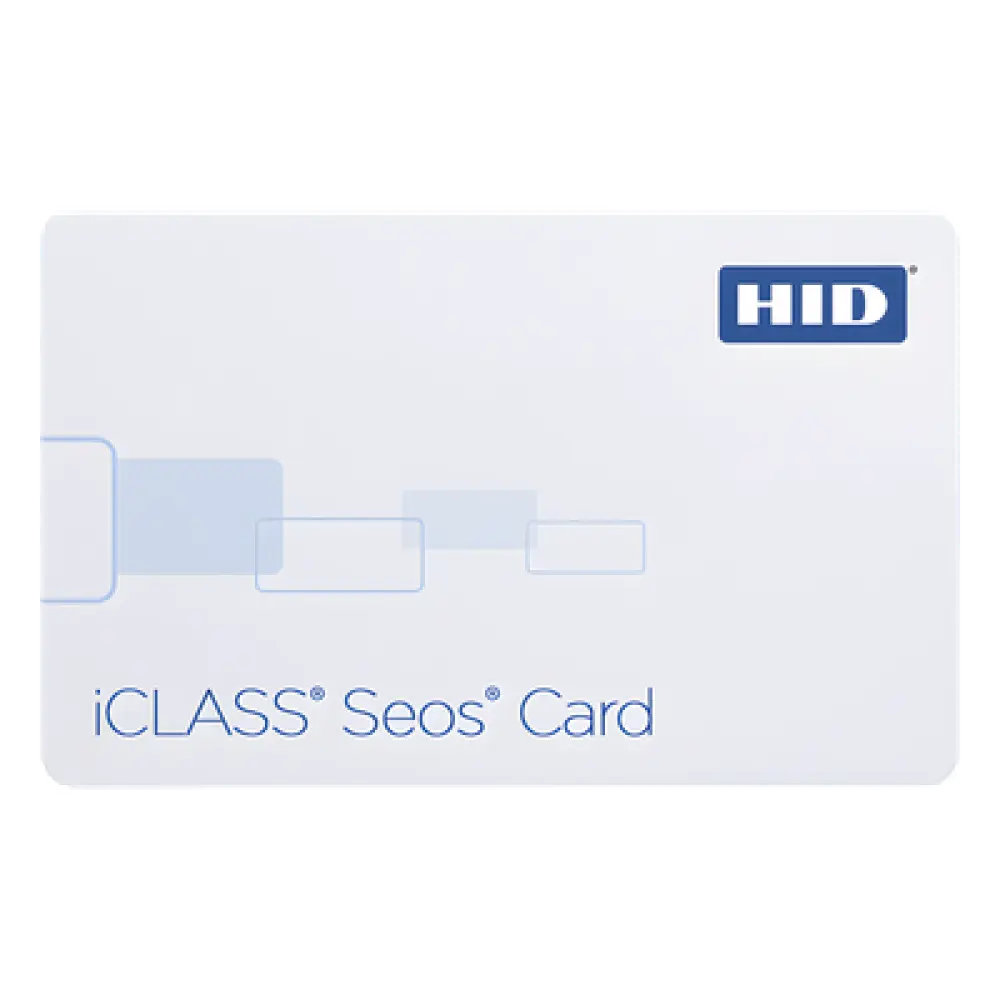 Tarjeta de Acceso Inteligente / 8 KB / PVC Compuesto / iCLASS SEOS / No Clonable / 5.4 x 8.57 x 0.084 cm
