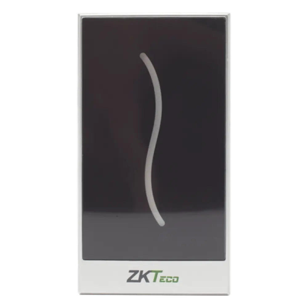 Lector de Proximidad EM 125 kHz / Wiegand 26/34 Bits / IP65 / Rango 3.5 cm / -20°C a 65°C / 2.6 x 1.4 x 0.5 pulgadas