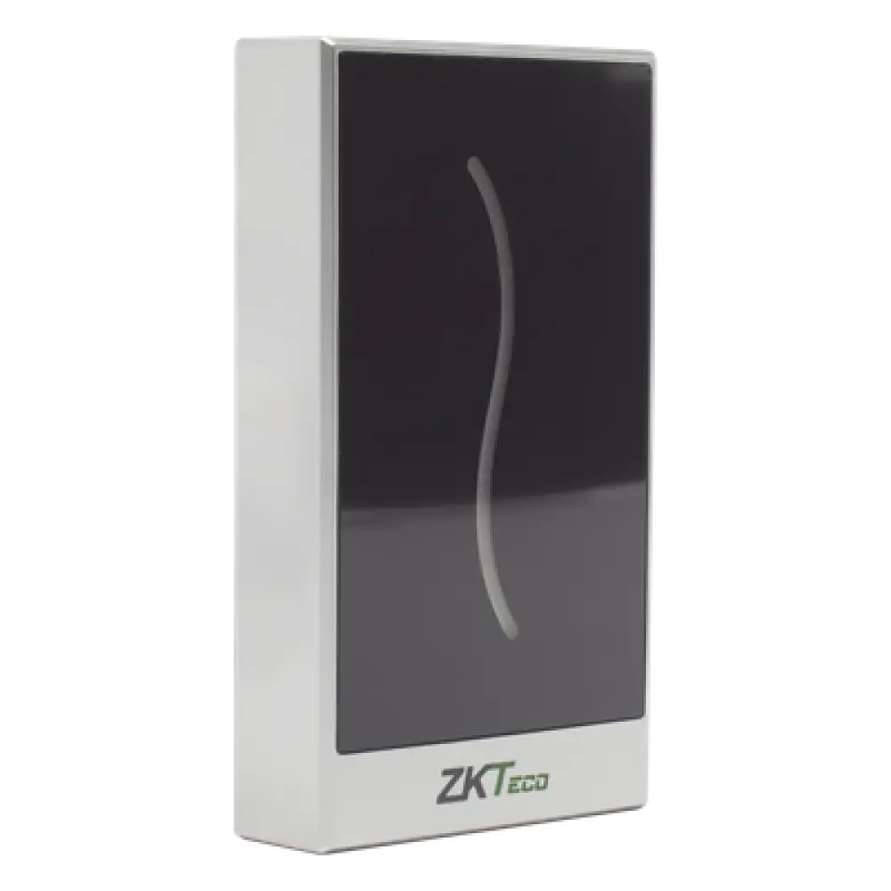 Lector de Proximidad EM 125 kHz / Wiegand 26/34 Bits / IP65 / Rango 3.5 cm / -20°C a 65°C / 2.6 x 1.4 x 0.5 pulgadas