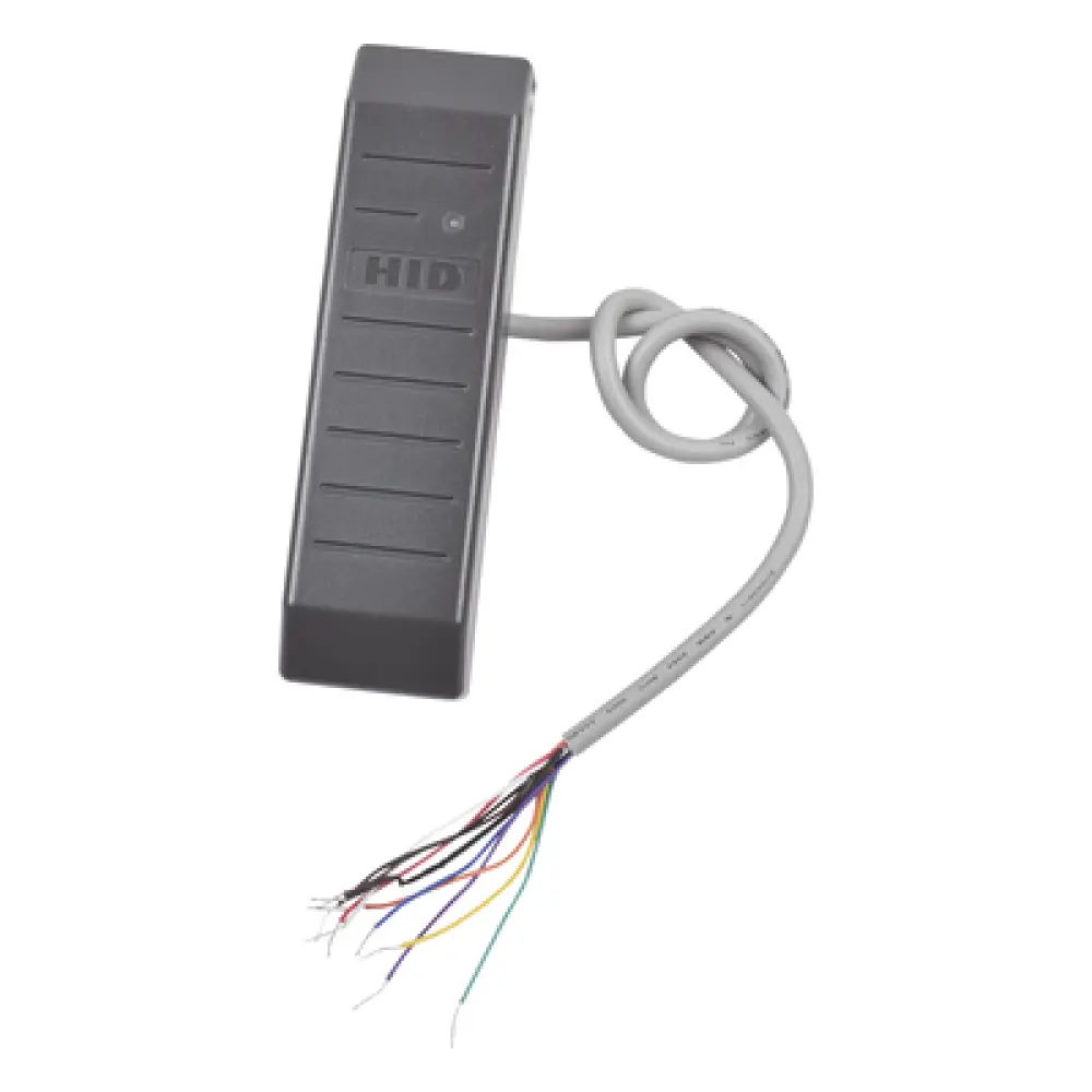 Lector de Proximidad / 125 kHz / Salida Wiegand / Alcance 14 cm (5.5 ft) / LED Multicolor / Uso Interior y Exterior