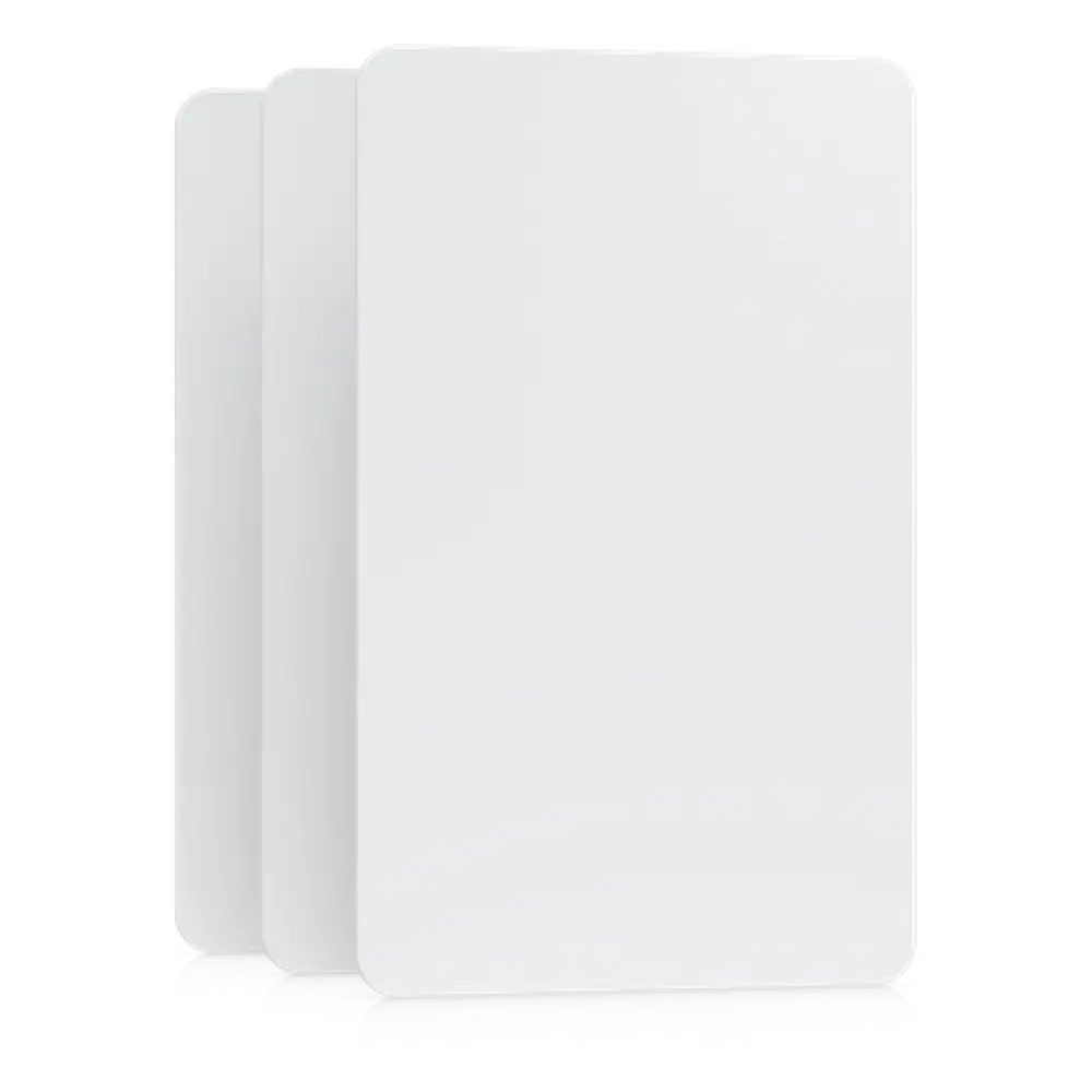 Tarjeta de Acceso NFC / MIFARE DESFire EV3 / AES-128 / ISO 7810 ID-1 / 13.56 MHz / Paquete 10 Piezas