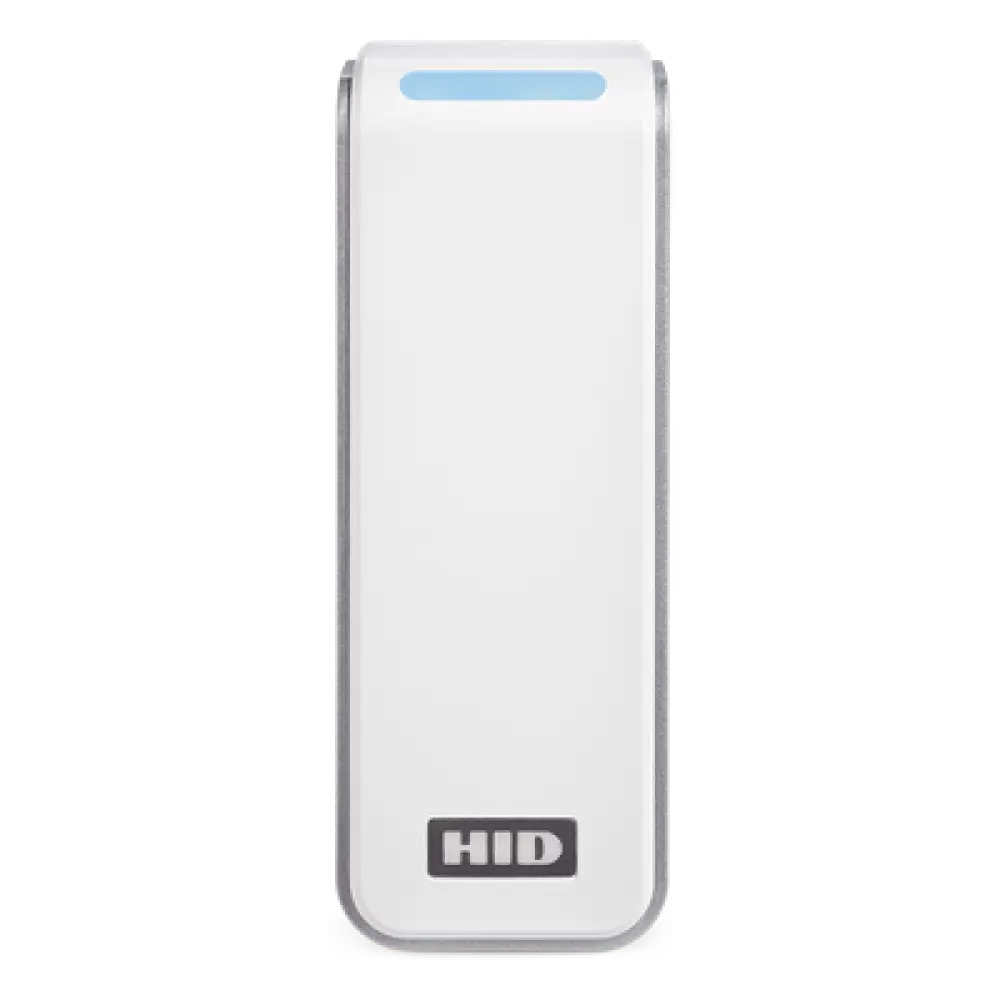 Lector de Control de Acceso / Multitecnología / SEOS, iCLASS, MIFARE DESFire / Salida Wiegand y OSDP / 12 VCC / LED Tricolor