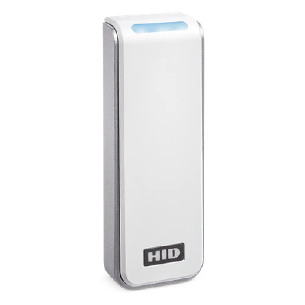 Lector de Control de Acceso / Multitecnología / SEOS, iCLASS, MIFARE DESFire / Salida Wiegand y OSDP / 12 VCC / LED Tricolor