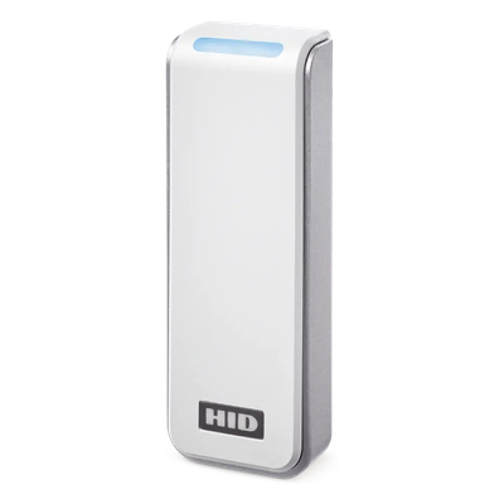 Lector de Control de Acceso / Multitecnología / SEOS, iCLASS, MIFARE DESFire / Salida Wiegand y OSDP / 12 VCC / LED Tricolor