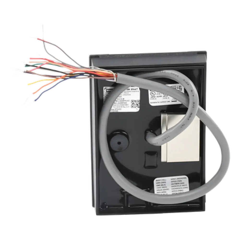 Lector de Acceso con Teclado / Multiformato Proximidad / iClass SEOS 1 cm / MIFARE DESFire / Bluetooth / Wiegand / 5-16 VDC