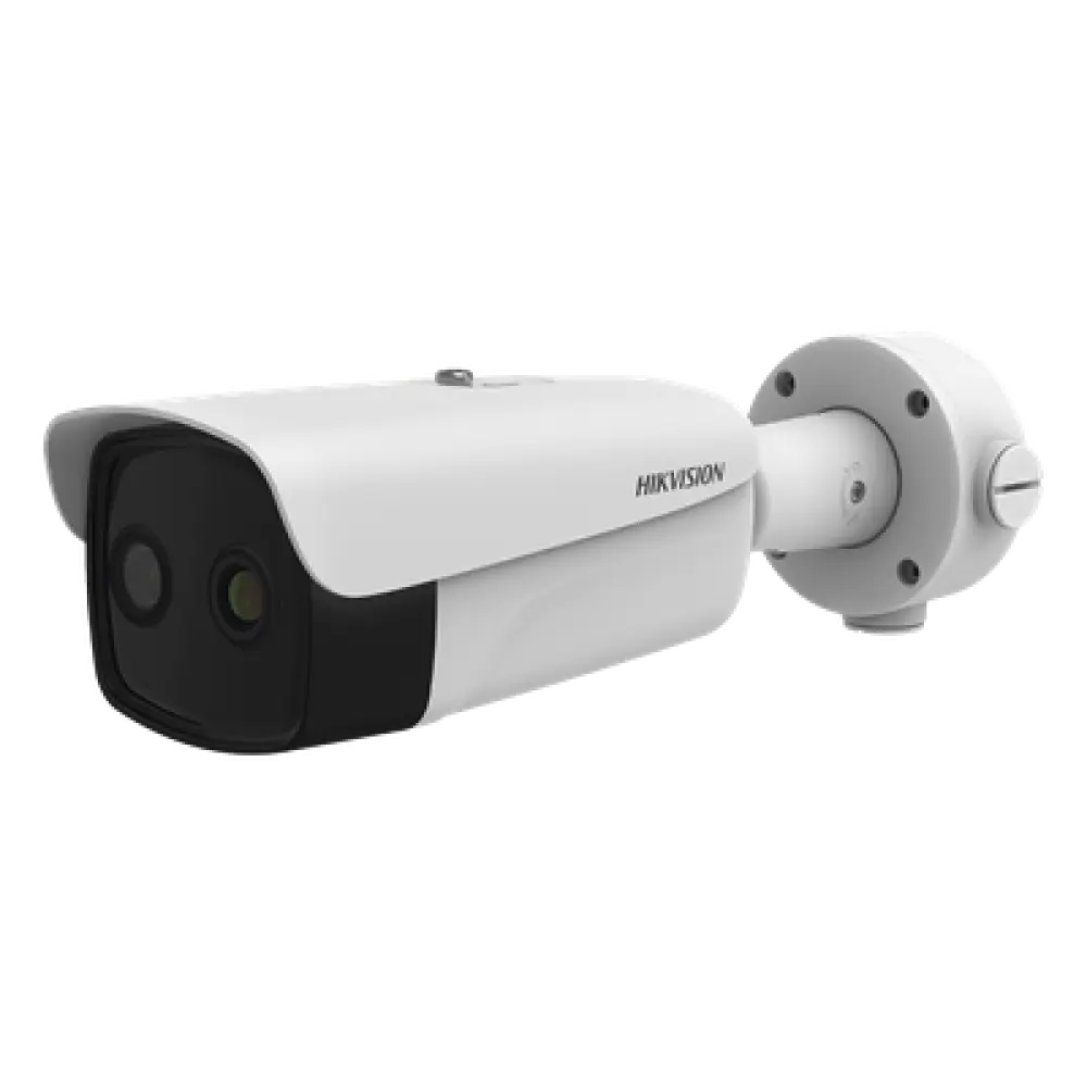 Bala IP Térmica  384 X 288 / Lente 25 mm / Termométrica / Detección de Temperatura / Detección de Fuego / Exterior IP66 / MicroSD