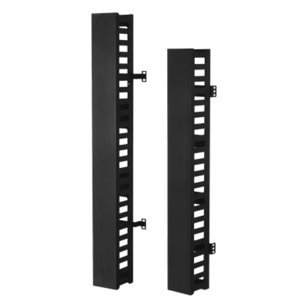 Kit Organizador Vertical de Cable / 45 U Total / 24 U + 21 U / Rack 19" / 1.48 ft + 1.29 ft