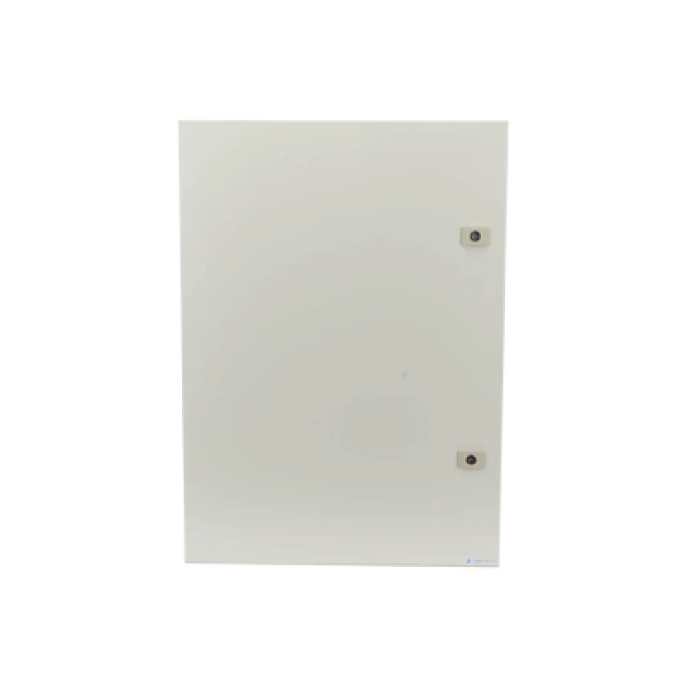 Gabinete para Baterías / Acero Galvanizado / 2 Unidades / Montaje en Poste / Exterior IP / 700 mm (2.3 ft) x 208 mm x 505 mm