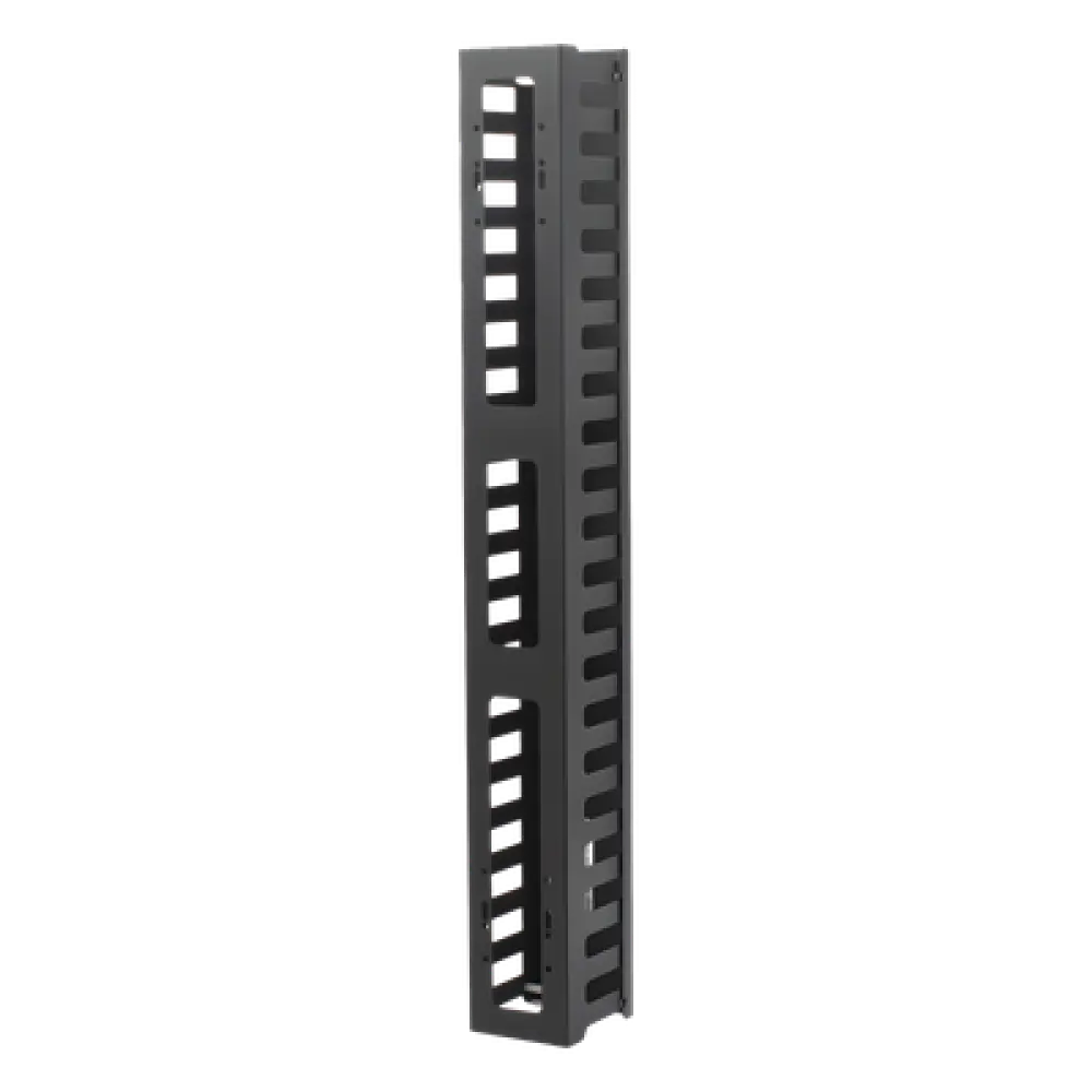 Organizador de Cable Vertical / 21U / Acero / 260 Cables CAT5E / 225 Cables CAT6 / 50% Espacio Ventilación