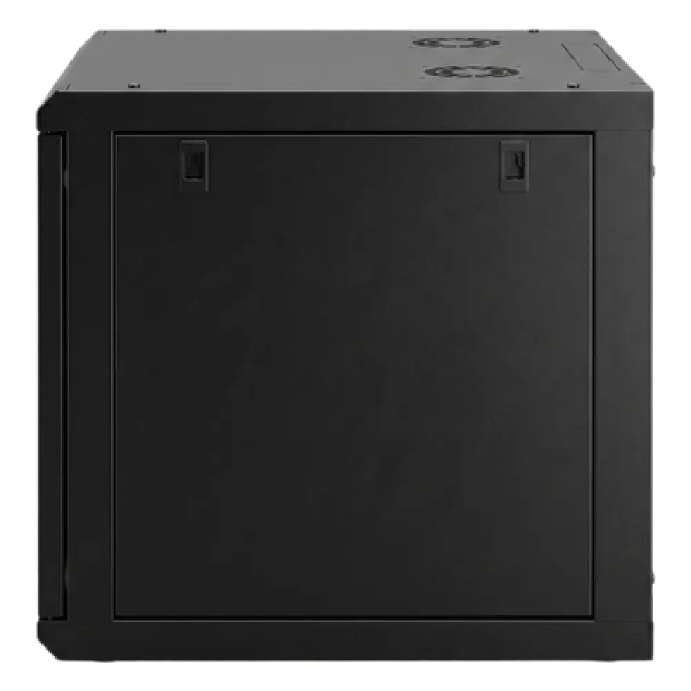 Gabinete de Pared / 6U Rack 19 in / Profundidad 635 mm (2.08 ft) / Cristal Templado / Carga 100 kg / Acero Reforzado
