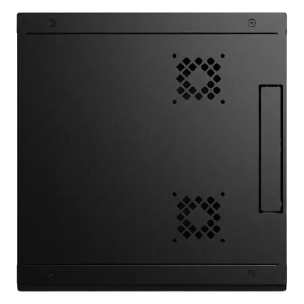 Gabinete de Pared / 6U Rack 19 in / Profundidad 635 mm (2.08 ft) / Cristal Templado / Carga 100 kg / Acero Reforzado