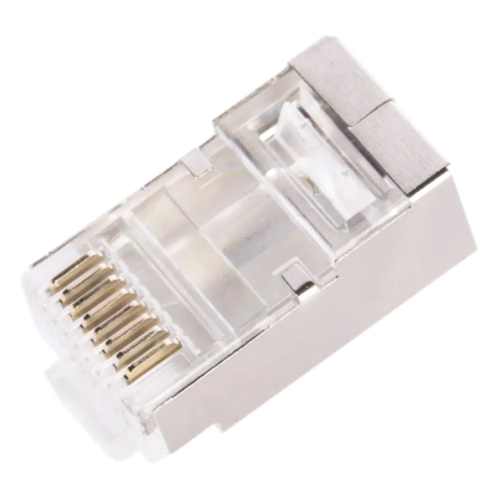 Conector RJ45 / Cat6 Blindado / FTP-STP / 100 Piezas / Industrial