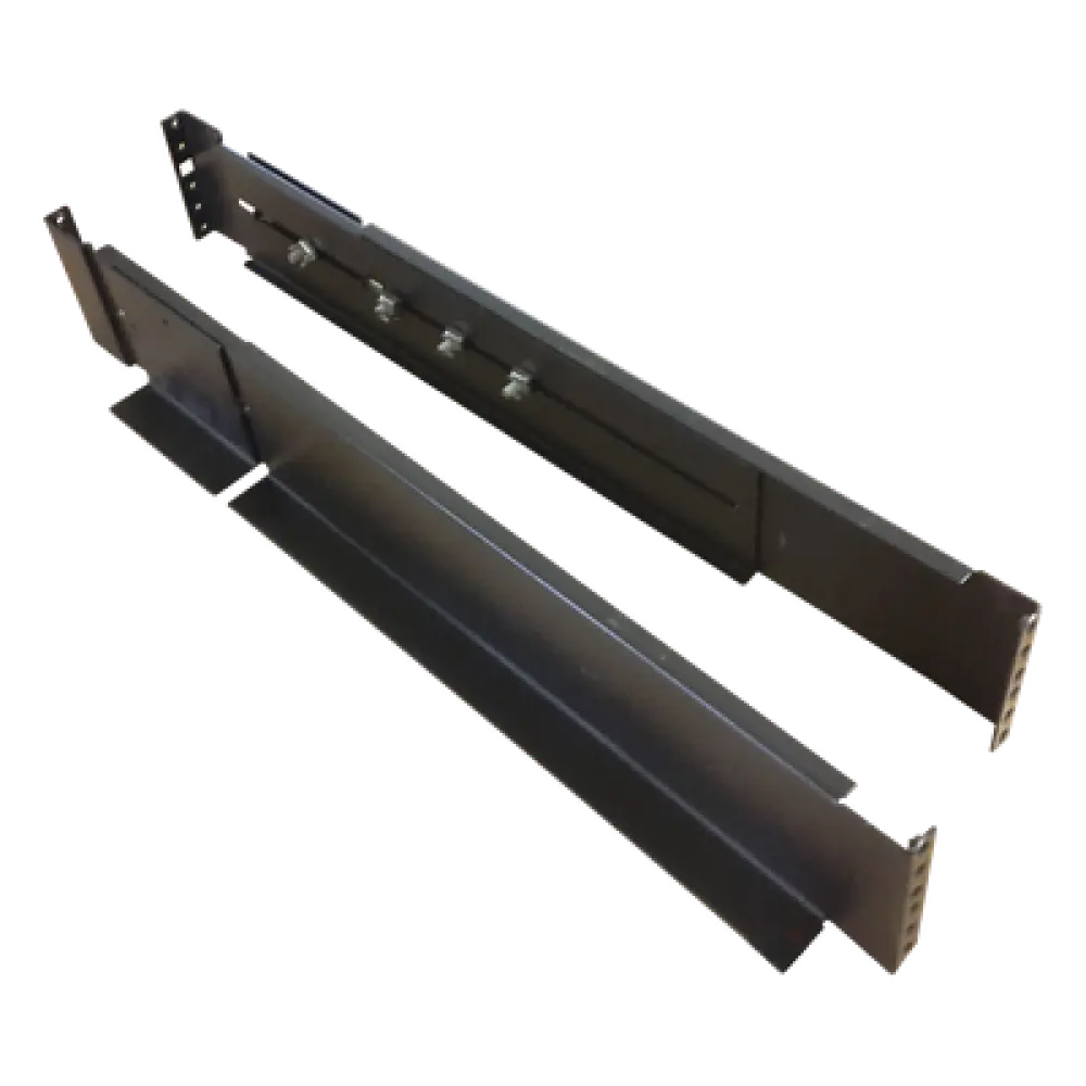 Rieles Deslizantes para UPS / Profundidad Ajustable 440-711 mm / Carga 90 kg / Rack 4 Postes / Soporte en L / Tornillería M6