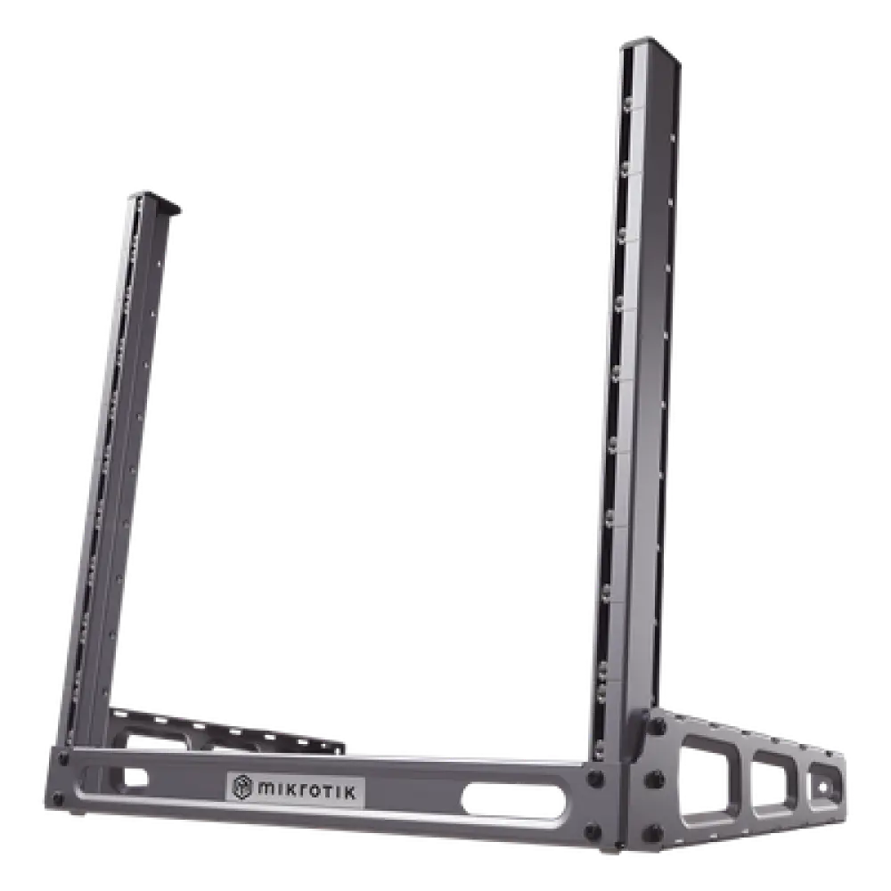 Rack de Escritorio 19" / 10U / Aluminio Ligero / Ángulo Ajustable / Mesa o Suelo