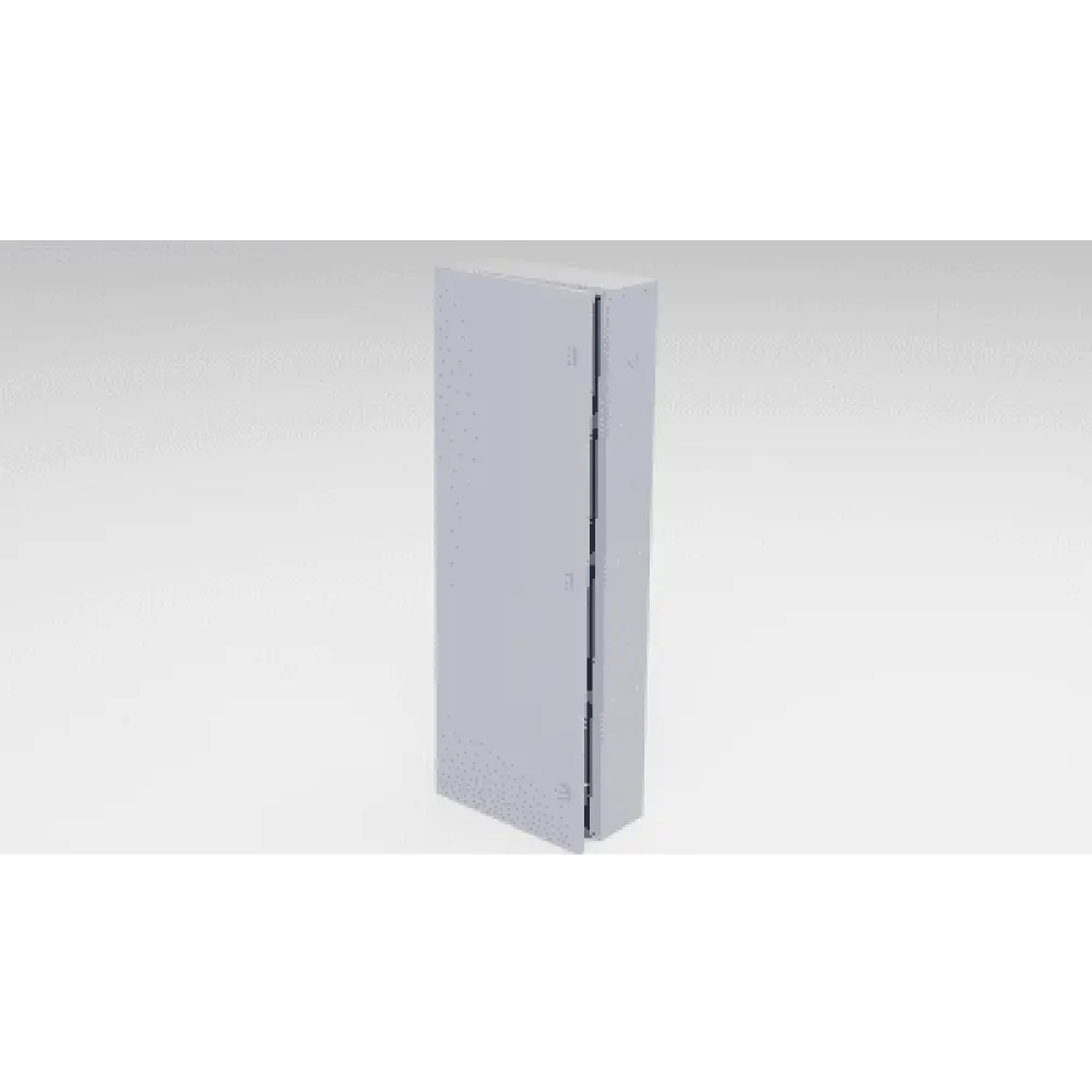 Gabinete para Baterías / Acero Galvanizado / 4 Unidades / Montaje en Poste / Exterior / 1050 mm (3.44 ft) de Altura