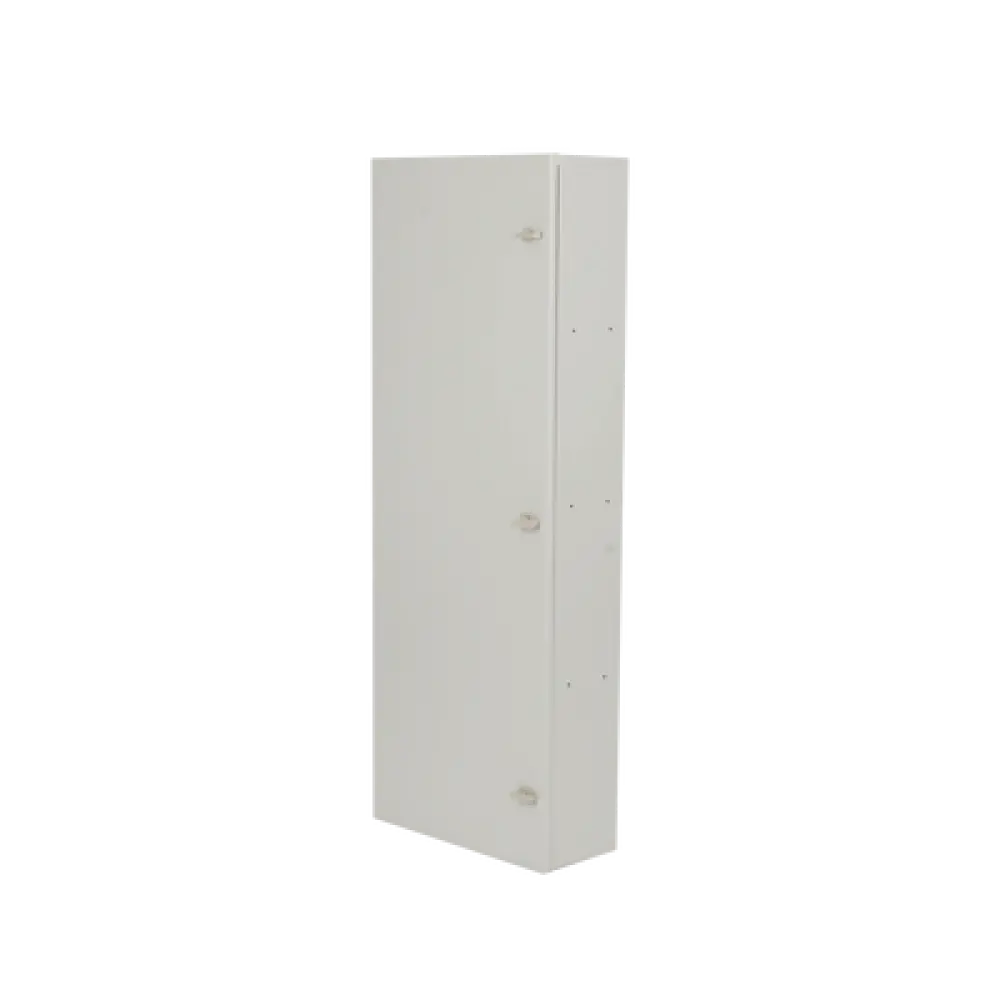 Gabinete para Baterías / Acero Galvanizado / 4 Unidades / Montaje en Poste / Exterior / 1050 mm (3.44 ft) de Altura