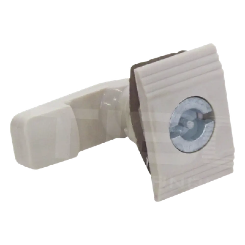 Cerradura de Reemplazo para Gabinete / Núcleo Metálico / Rosca 21.80 mm / Incluye Contratuerca / Uso Industrial y Comercial