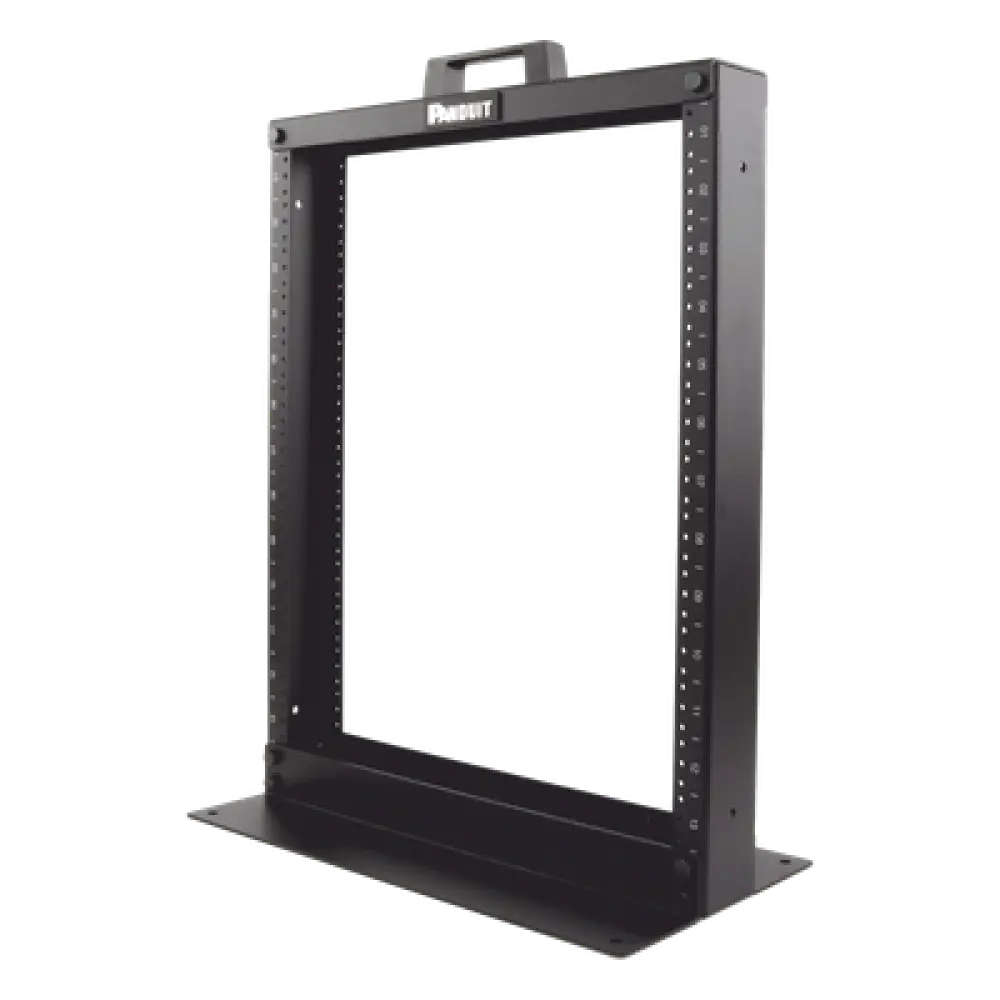 Rack de Dos Postes / 13 Unidades de Rack / 19 in EIA-310D / Aluminio / Carga 300 lb (136 kg) / Rieles Roscados #12-24