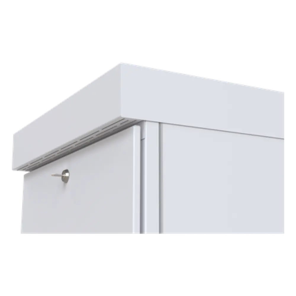Gabinete de Piso para Rack / 31 Unidades / Carga 700 kg / IP53 / Profundidad de Trabajo 460 mm / Doble Puerta con Chapa