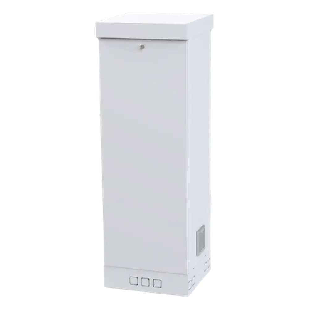 Gabinete de Piso para Rack / 31 Unidades / Carga 700 kg / IP53 / Profundidad de Trabajo 460 mm / Doble Puerta con Chapa