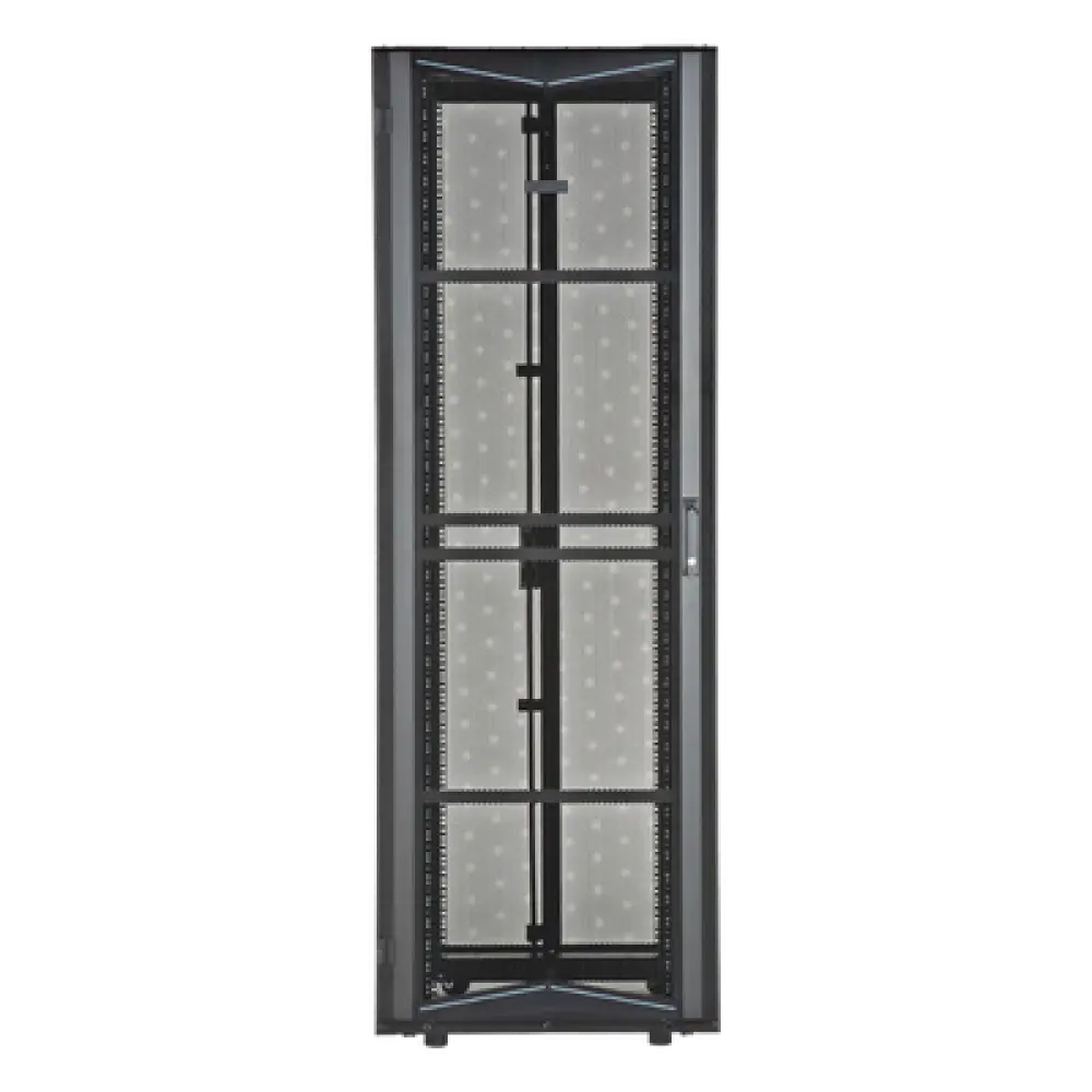 Gabinete para Centros de Datos / 42 UR / 800 mm (2.62 ft) Ancho / 1070 mm (3.51 ft) Profundidad / Acero / Negro