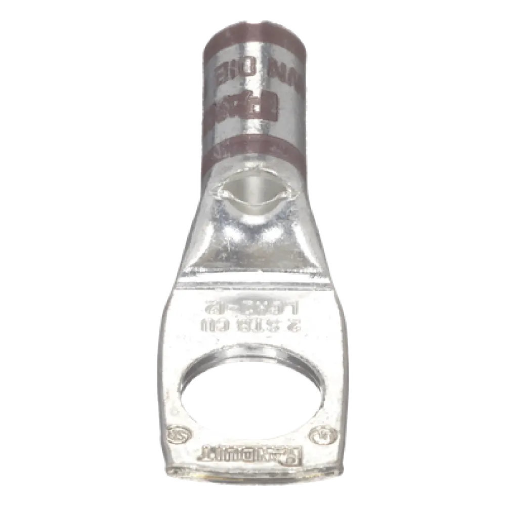 Zapata de Compresión / Cable 2 AWG / Orificio 1/2 in (12.7 mm) / Mirilla de Inspección / 35 kV / UL y CSA