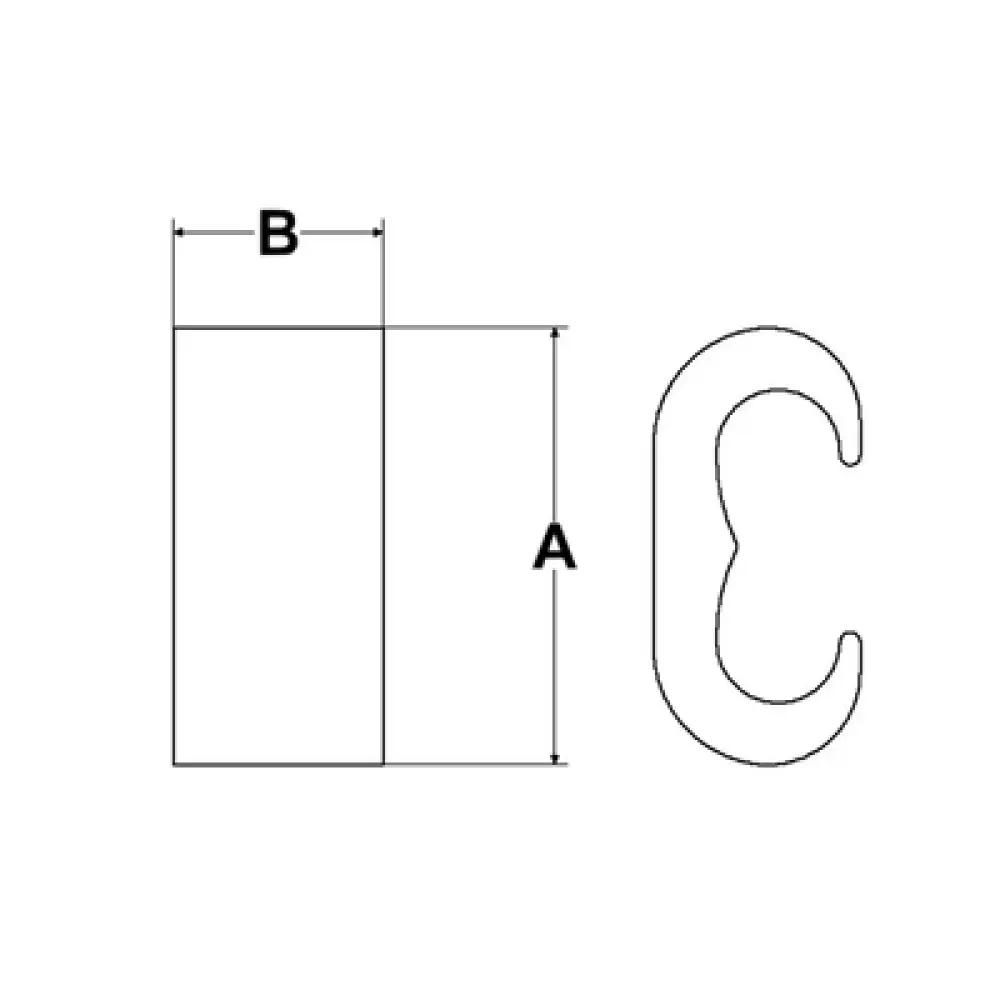 Conector de Toma de Tierra / Forma C / Cobre / Rango 6 Sol a 2 Tre / Longitud 19 mm (0.75 in)