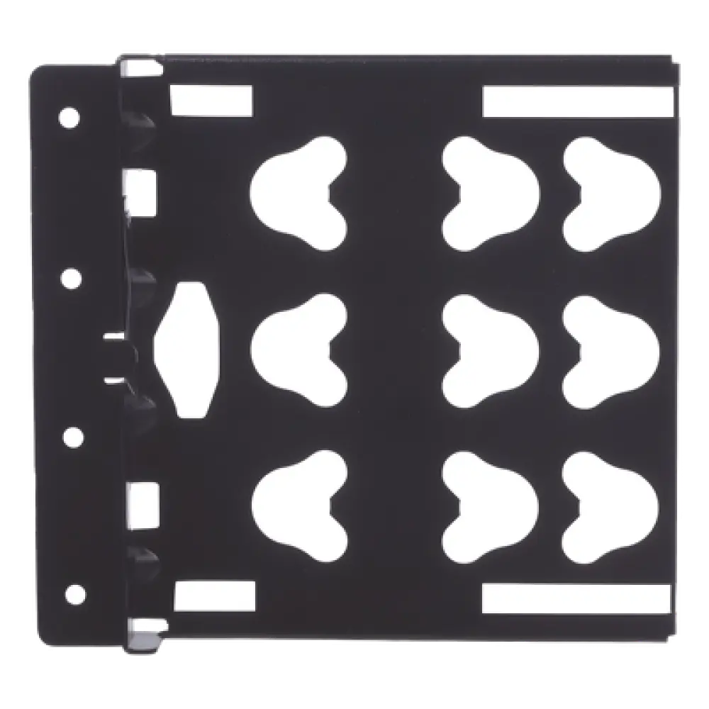 Kit de Soportes de Montaje para PDU / Vertical / Gabinetes FlexFusion / 6.35" Ancho x 6.59" Altura / 1.14 kg / RoHS / Negro