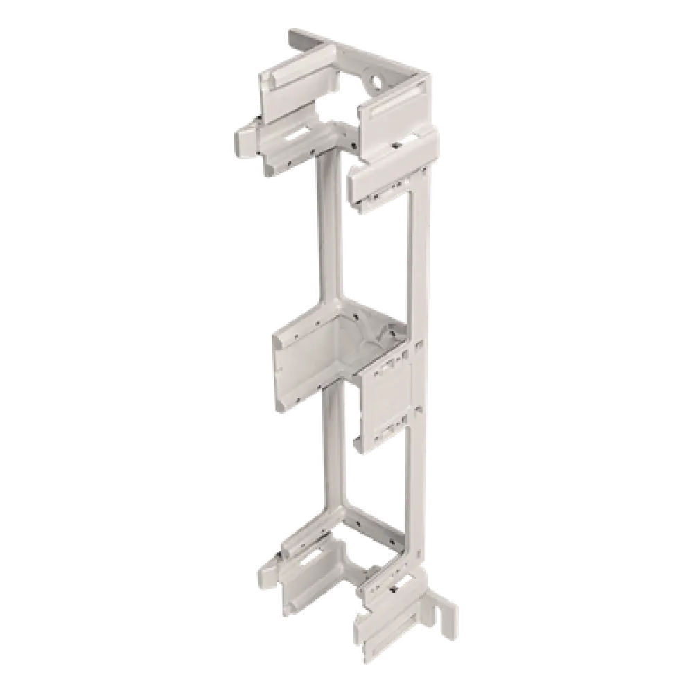 Bracket para Montaje de Regleta / Cat 5e / 22-26 AWG / 6 Conectores 25 Pares / VoIP y Gigabit Ethernet