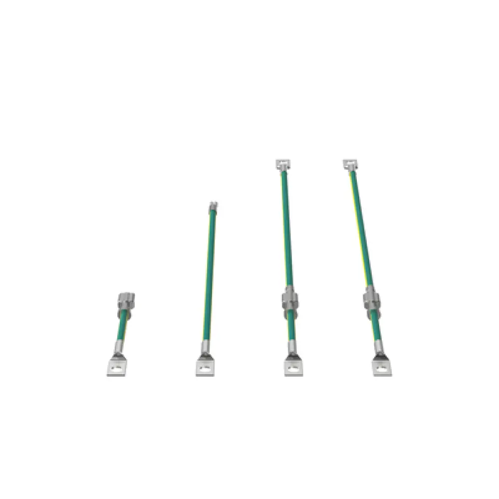 Kit de Conexión a Tierra / Gabinete TrueEdge™ / 2 Jumpers 10 AWG / Cobre / Puerta a Gabinete