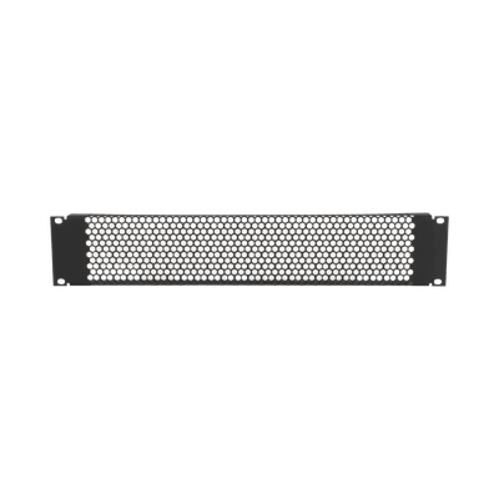 Panel de Ventilación Rack / 2U / 19" / Acero Calibre 18 / 54% Área Ventilada / Kit 2 Piezas