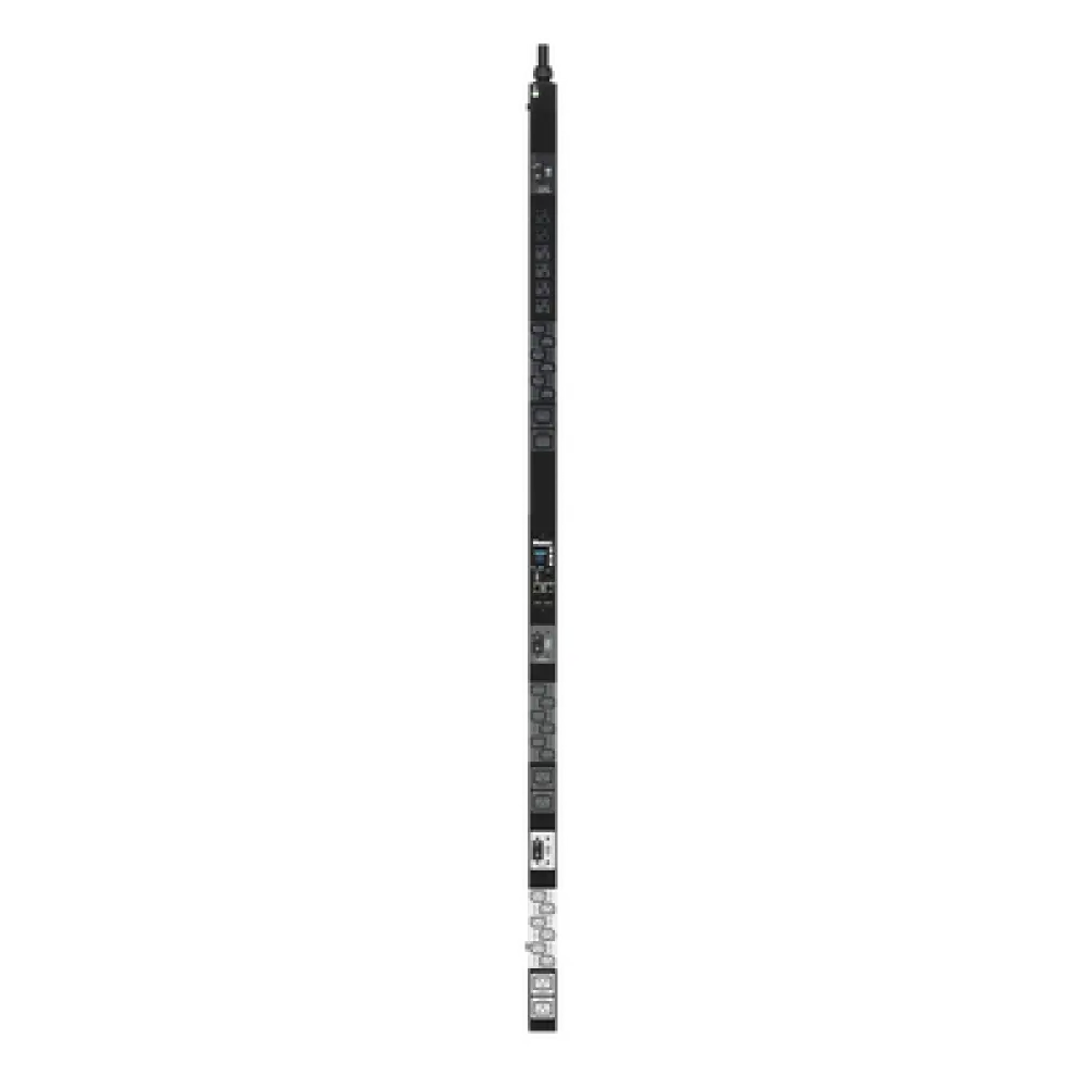 PDU Monitoreable / 30 Amp / 208 Vca / 30 Salidas / NEMA L21-30P / C13, C19, 5-20R / Instalación Vertical