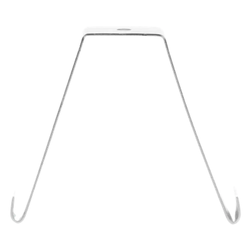 Soporte de Techo para Charola / 100 mm / Tipo Péndulo / Acero Calibre 14 / Electro Zinc / Falso Plafón