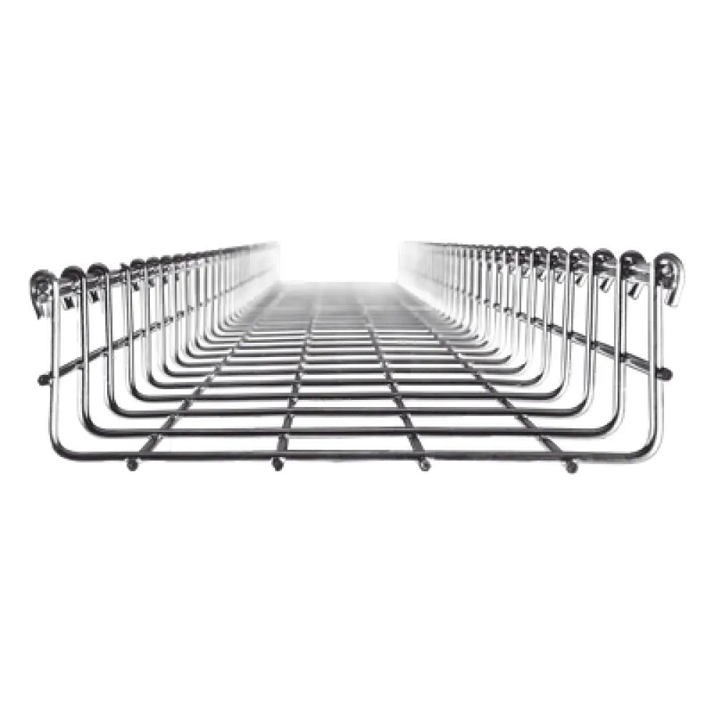 Charola Tipo Malla / 66 mm Peralte / 200 mm Ancho / 3 m (9.84 ft) / Electro Zinc / 210 Cables Cat6