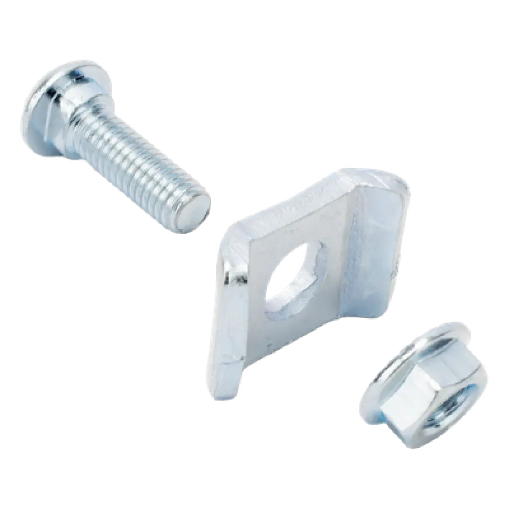 Kit de unión para charolas / Acero al carbón / Electro Zinc / Ancho hasta 300 mm (11.8 in) / Carga ligera