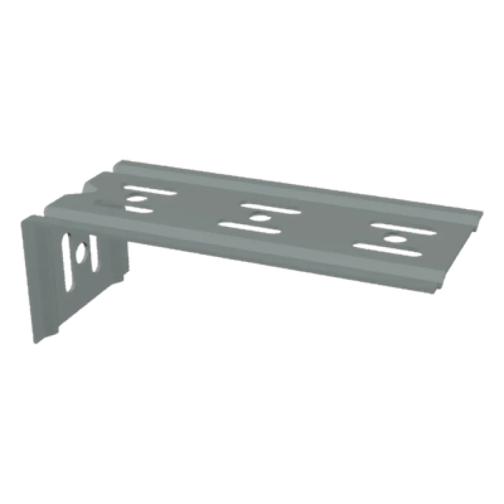 Ménsula para Charola / Ancho 50 a 150 mm / Peralte 33 y 66 mm / Acabado Electro Zinc / Cargas Ligeras