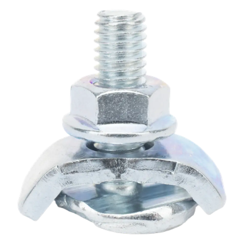 Kit de Unión para Charola Malla / Versión Light / Peralte 54 y 105 / Acabado Electro Zinc 15-20 µm / Acero al Carbón Rolado en Frío